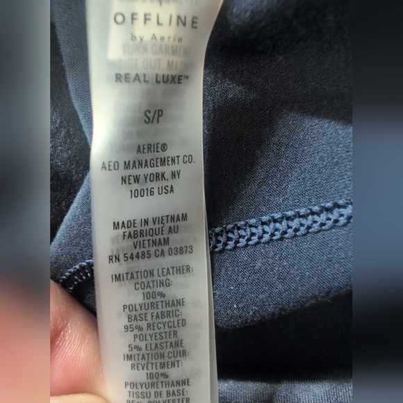 Aerie Midnight Blue High-Waisted Leggings - Picture 5 of 7